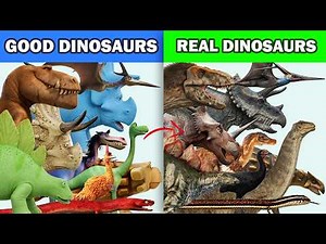 The Good Dinosaurs vs Real World Dinosaurs Compared