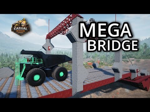 Mega Bridge Rebuild Timelapse 🚧 | Built for 500s | Out of Ore