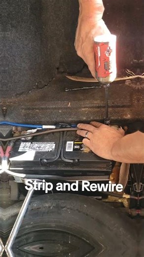 Dodge Charger Subwoofer Install Strip and Rewire