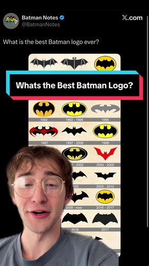 What’s the Best Batman Logo? #dc #batman #dccomics #thebatman #batmanbeyond