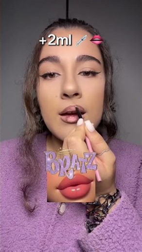 Bratz Lips #makeup #tutorial