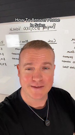 How to answer a sales call. What type of question should you ask in sales? #sales #salestraining #salestips #dealers #cardeal #cardealerships #dealerships #success #motivation | The Henry Method