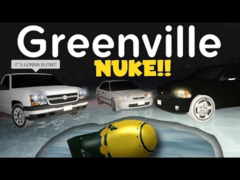SCARED OFF BY A NUKE!!! | Roblox Greenville Roleplay