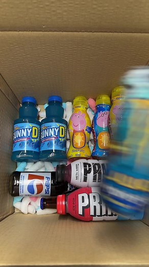 Let's Pack Charlie's Order! | Blue Sunny D & Surprise Peppa Pig | ASMR
