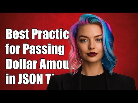 Best Practices for Passing Dollar Amounts in JSON: Tips & Guidelines