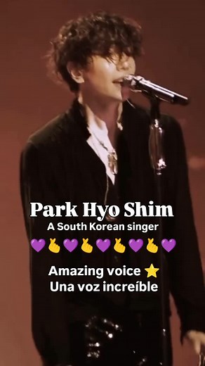#ParkHyoShim A South Korean singer Cantante Sur Coreano amazing voice una voz increíble | Marta Mazariegos