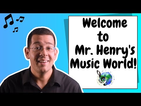 Welcome to Mr Henry's Music World: Music Education for Beginners