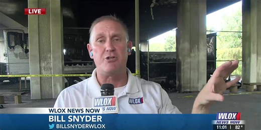 LIVE: Fire causes southbound lane closures on I-110