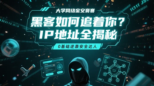 黑客如何追着你？IP 地址全揭秘，0 基础逆袭安全达人