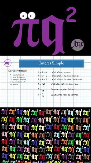Interés simple - calcular la tasa de interés - Formula #matematicas #mathematica #mathsubject #maths