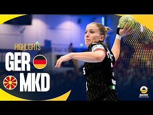Germany 🆚 North Macedonia | Highlights | EHF EURO 2026 Qualifiers