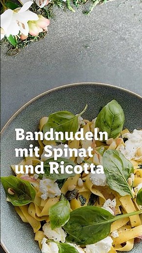 Bandnudeln mit Spinat und Ricotta | Lidl Österreich