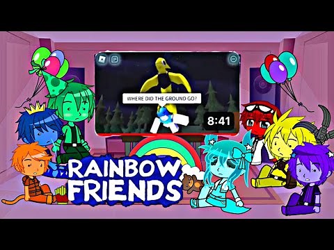 Rainbow Friends Reacts To Chapter 2 Funny Moments | Rainbow Friends Reaction