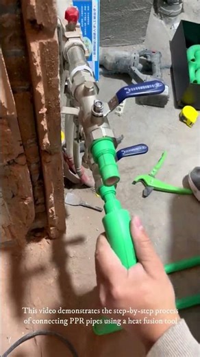 PPR Pipe Heat Fusion Process