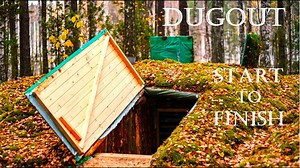 4.9K views · 82 reactions | Building a DUGOUT in the forest, from START to FINISH- 8 months in 45 minutes | Mountain Cabins | Facebook