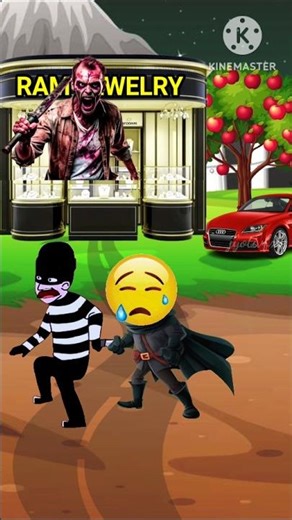 Ye dukan wala to zombie nikla #jyotivfx #cartoon