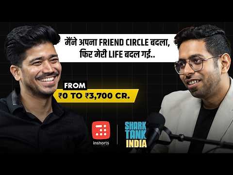 Finding Ideas, Building Business & Money Mindset | Azhar Iqubal - Founder Inshorts & Youngest Shark