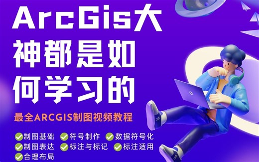 ArcGIS制图视频教程|01-制图基础