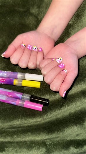Hello Kitty Nail Art Tutorial for Kids