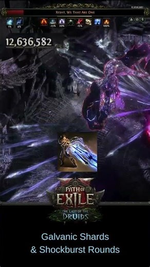 [POE2] Crossbow Still Strong? Galvanic Shards + Shockburst Rounds Build