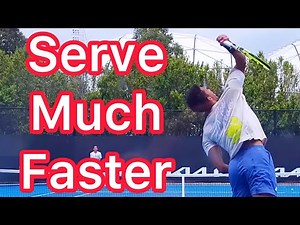 How To Serve Your Fastest (Advanced Tennis Serve Technique)