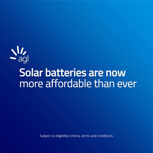 81K views | While government rebates make batteries more affordable, AGL does the rest. With expert advice and support, adding a solar battery is easy with AGL. | AGL | Facebook