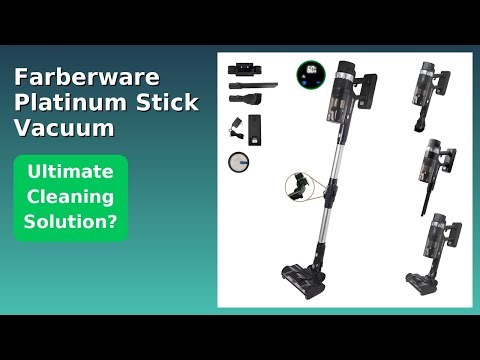 REVIEW (2025): Farberware Platinum Stick Vacuum FVC-500. ESSENTIAL details.