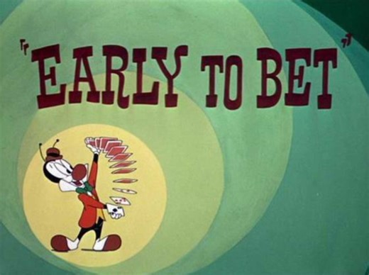 华纳动画赌虫入侵 Early to Bet.1951.原版标题卡开头和结尾
