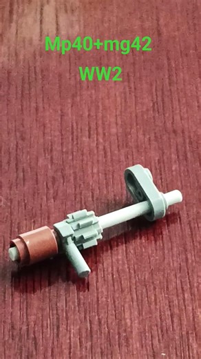 mp40 and mg42 #lego #war #ww2