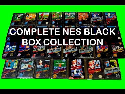 Nintendo NES Black Box Collection 30 Games & GBA NES Classic 12 games - Kacy Da Game Nerd