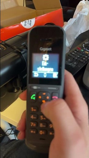 Gigaset Cl390 HX Menü (unangemeldet auf Basis)