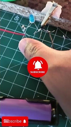 Simple Skin touch circuit 🚨 led on and off sensor #dailyshorts #electronic