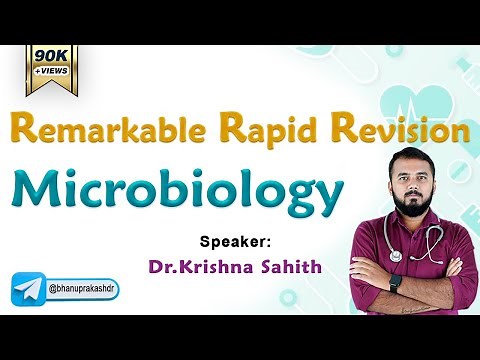 Microbiology Rapid Revision : Remarkable Rapid Revision series FMGE Jan 2024 #fmgejan2024