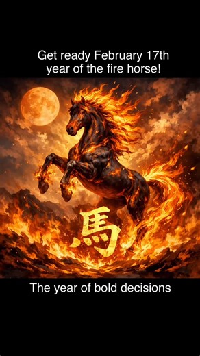 The Year of the Fire Horse is not a whisper. It is a thunderclap with hooves. This is the energy that refuses to stay small. The kind that kicks down hesitation, burns through fear, and runs straight into destiny without asking for permission. 🔥🐎 The Fire Horse is movement. It is momentum with a heartbeat. It is the spirit that says, “If the path does not exist, I will create it.” It carries independence in its stride and intensity in its breath. When this energy awakens, comfort zones turn to