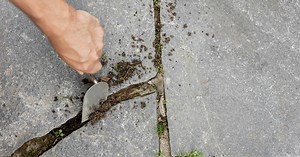 6 solutions pour éliminer les mauvaises herbes entre les dalles