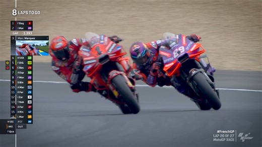 1.1M views · 21K reactions | From elbow-to-elbow battles to unexpected drama 勞 Rewatch the nail-biting best bits of a fantastic #MotoGP at Le Mans  #FrenchGP  | MotoGP | Facebook
