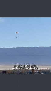59K views · 519 reactions | A fighter jet with the Air Force’s elite Thunderbirds demonstration squadron crashed in the Southern California desert Wednesday, but the pilot managed to eject safely, the military said. The pilot was being treated at a hospital for injuries that were not life-threatening, according to the San Bernardino County Fire Department. | Today Show | Facebook