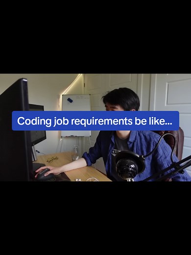 Coding job requirements be like... #coding #programming #python #java #developer