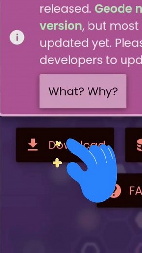 how to get geode on your mobile device in 30 seconds #geometrydash #gdupdate #gd