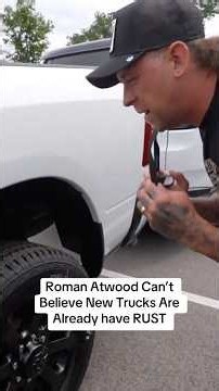 Roman Atwood Is SHOCKED That Brand New Trucks Have Rust Already😳