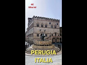 Perugia in 4K - The Medieval heart of Italy.