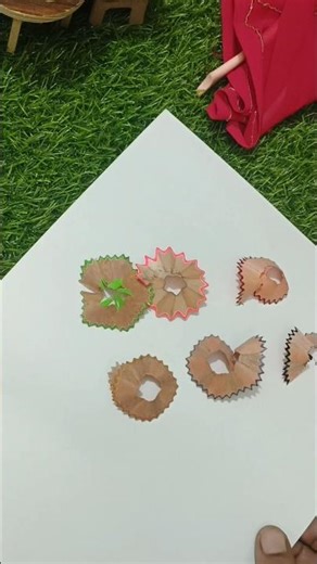 waste material craft /pencil waste convert to art #art #diy#craftideas#kidsvideo#kid #kidsactivities