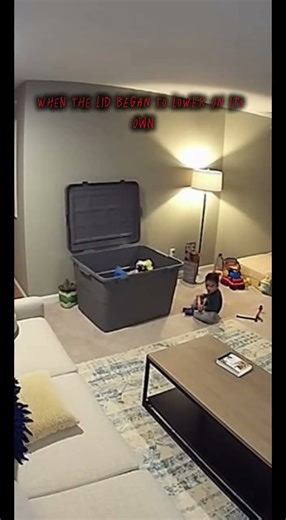 The Toy Bin Closed by Itself #creepystory #paranormal #caughtoncamera #horrortok #scarystory