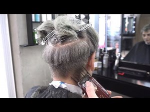 ANTI AGE HAIRCUT - SHORT HAIR HAIRSTYLE - UNDERCUT PIXIE