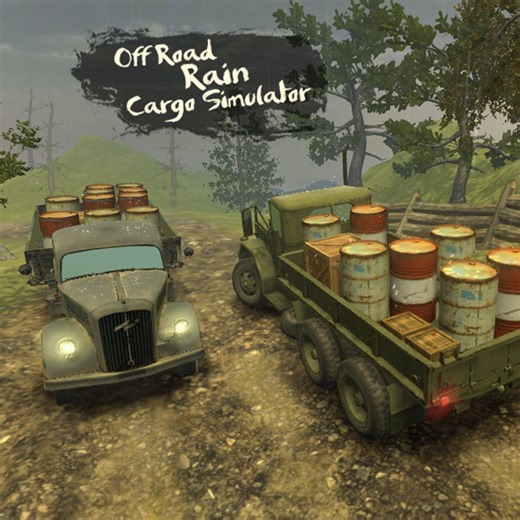 OFF-ROAD RAIN CARGO SIMULATOR - Mainkan Sekarang! | Poki