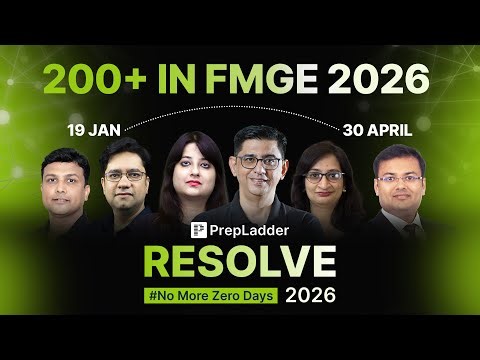 200+ in FMGE 2026 Starts Here | Resolve 2026