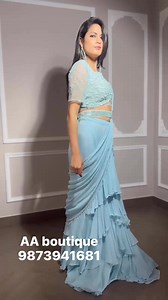 2.1K views · 53 shares | *Beautiful Readymade saree*  *Price* : Rs 1999/-Only Free Shipping ❤️ Occasion: Wedding season, Mehandi & haldi function party 糧 saree. *Fabric* : ```lycra```  *Blouse* : Stitched blouse 34 to 42size *Work* : stone thread save this number for latest update *+91-9873941681* Limited stock, so grab yours now!  | Enterprising DiVvaz Shopping Page | Facebook