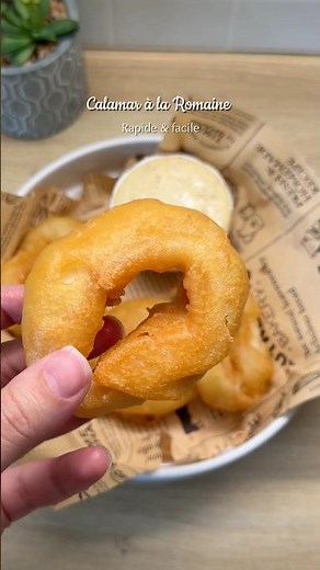 Roman-Style Fried Calamari with Aioli 🇪🇸#recipe #calamari #calamares #spain #instafood