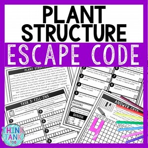 Plant Structure Comprehension Code Escape Room - Close Reading