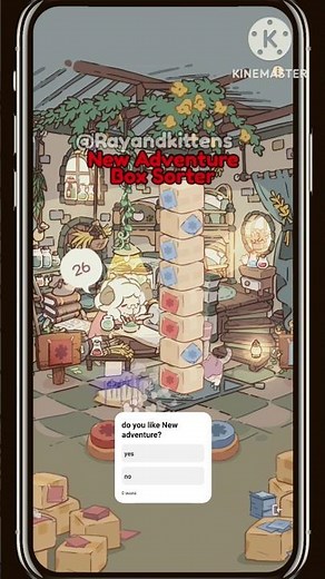 new Adventure box sorter cats and soup game #catsandsoup #androidgameplay #shortgameplay